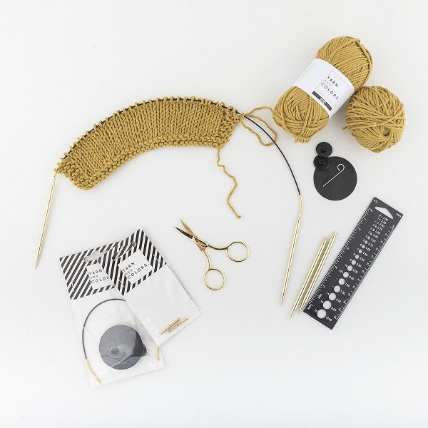 Yarn and Colors Gold Kabel