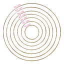 Yarn and Colors Gold Metal Ring, 25 cm