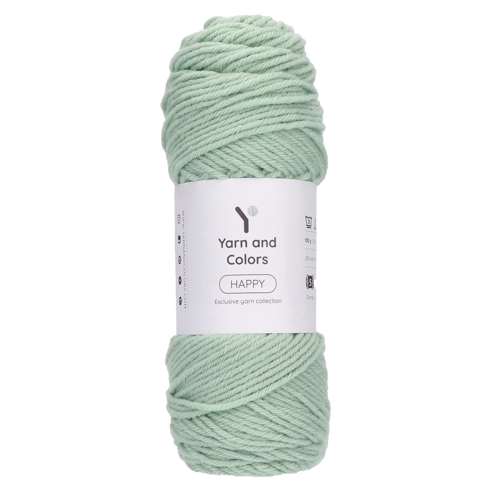Yarn and Colors Happy 080 Eucalyptus
