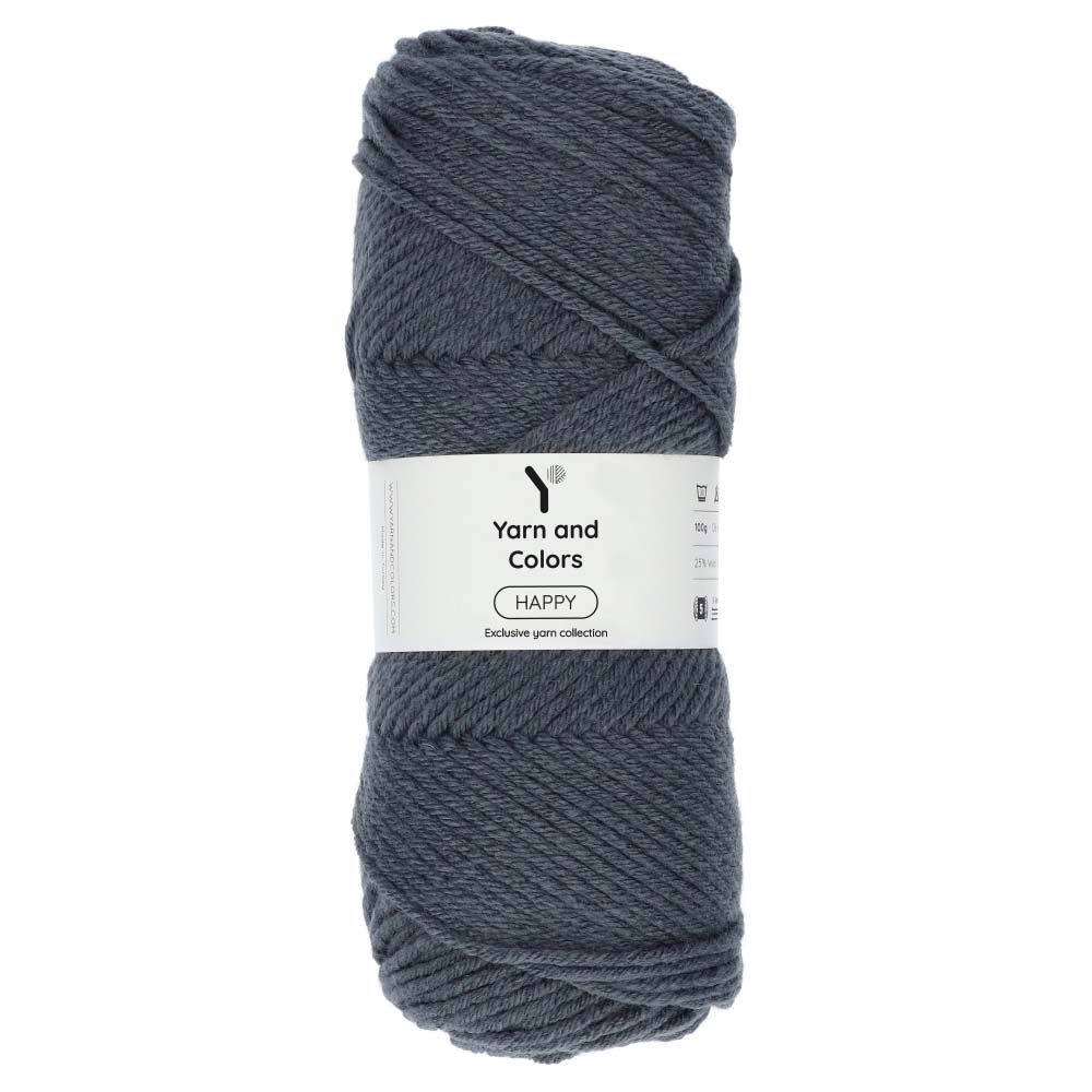 Yarn and Colors Happy 098 Graphite
