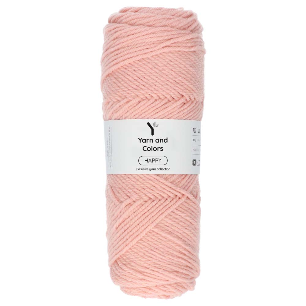 Yarn and Colors Happy 101 Rosé