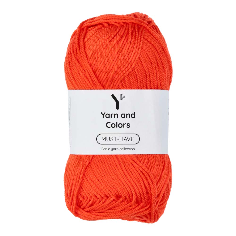 Yarn and Colors Must-have 022 Fiery Orange