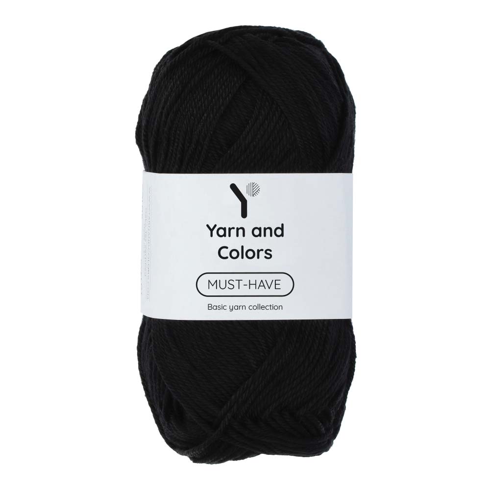Yarn and Colors Must-have 100 Black