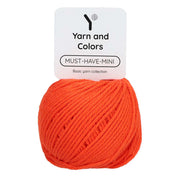 Yarn and Colors Must-have Minis 022 Fiery Orange