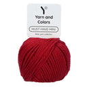 Yarn and Colors Must-have Minis 029 Burgundy