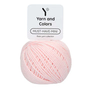 Yarn and Colors Must-have Minis 044 Light Pink