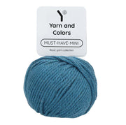 Yarn and Colors Must-have Minis 069 Petrol Blue