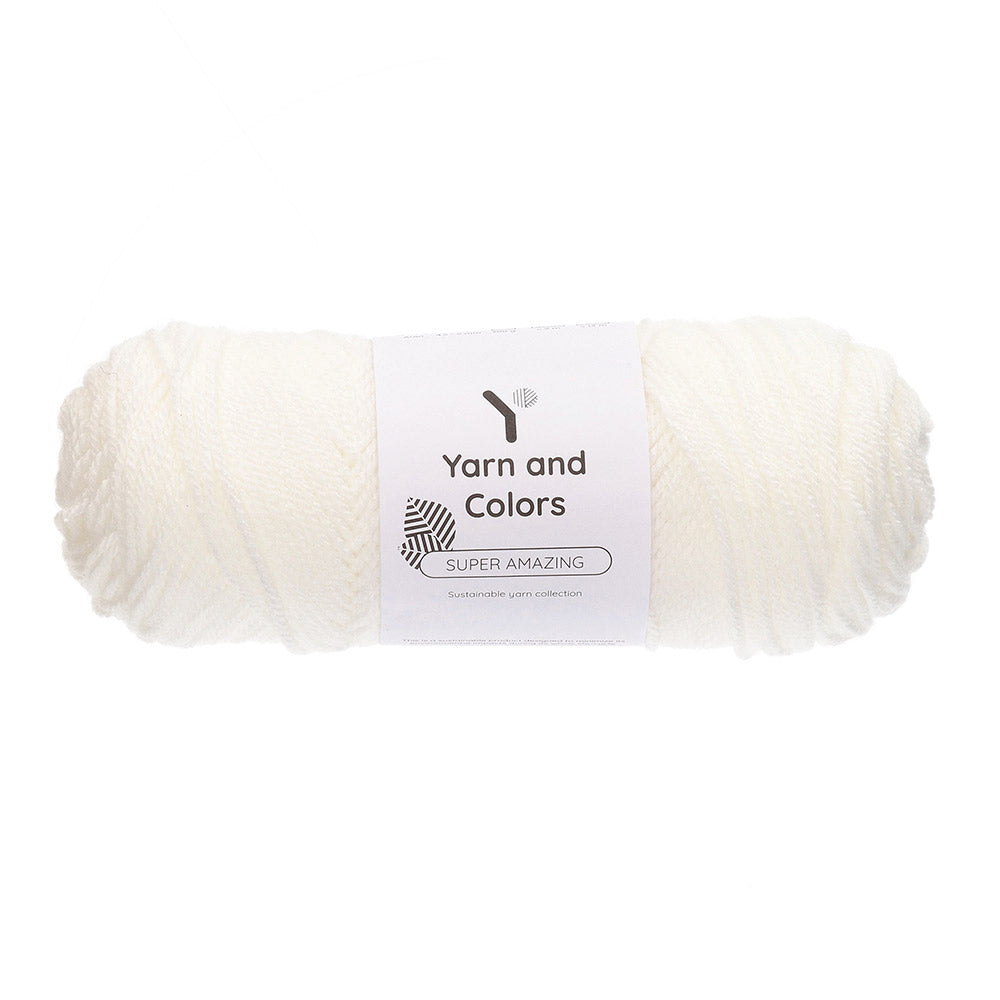 Yarn and Colors Super Amazing 001 White
