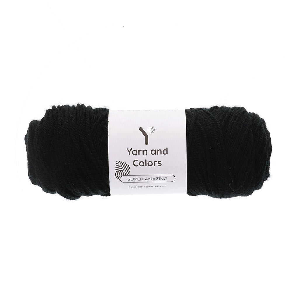Yarn and Colors Super Amazing 100 Black