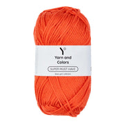 Yarn and Colors Super Must-have 022 Fiery Orange