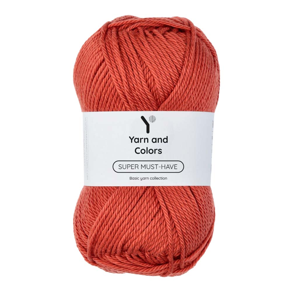 Yarn and Colors Super Must-have 023 Brick