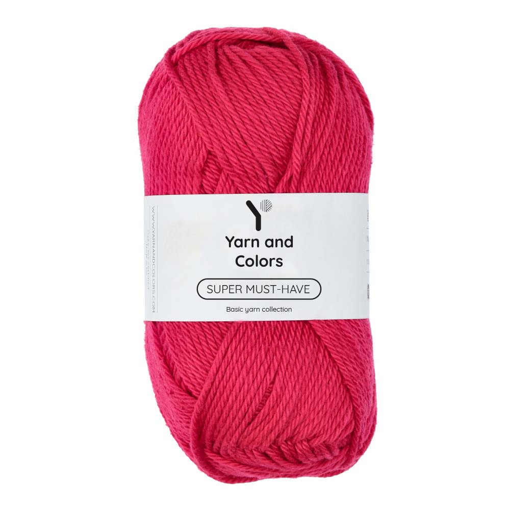 Yarn and Colors Super Must-have 033 Raspberry