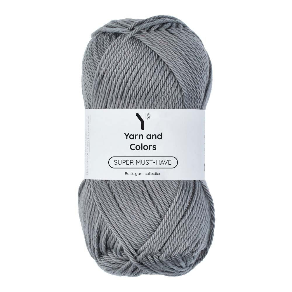 Yarn and Colors Super Must-have 096 Shark Grey