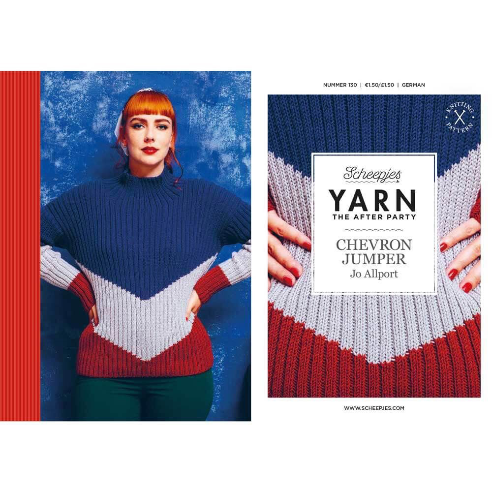 YARN The After Party nr.130 Chevron Jumper DE