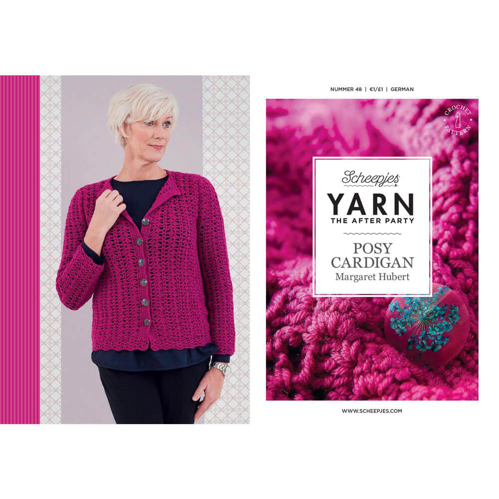 YARN The After Party nr.48 Posy Cardigan DE
