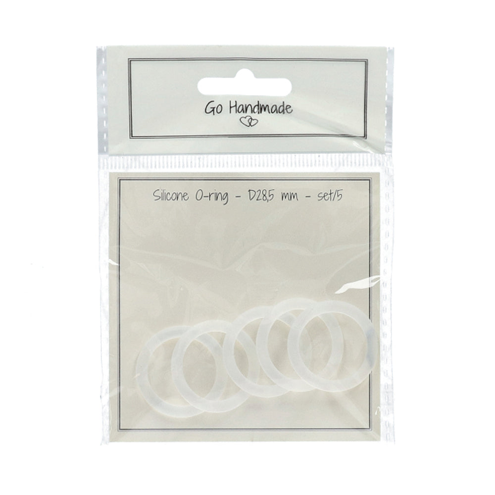 Go Handmade O-Bijtring Transparant