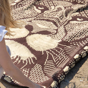 Leeuw — gemaakt met Zen Tangle Lion - AdO Crochet Garen- en Haakpakket Interlocking Must-Have (2)
