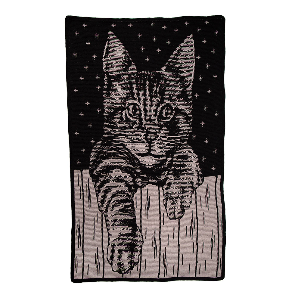 "On the Fence" Blanket Crochet Kit - Crazy Crochet Catlady