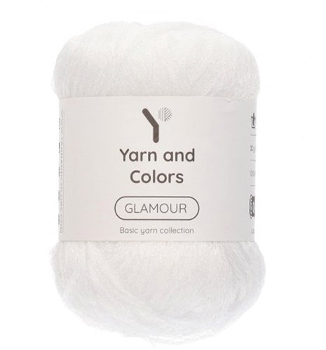 Yarn and Colors Glamour 001 White
