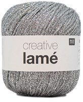 Rico Creative Lamé 001 Silver