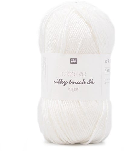 Rico Creative Silky Touch dk 01 White