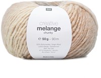Rico Creative Melange Chunky Buy Yarn Online Es eignet sich besonders gut zum stricken von kleidung und accessoires. rico creative melange chunky 1 white