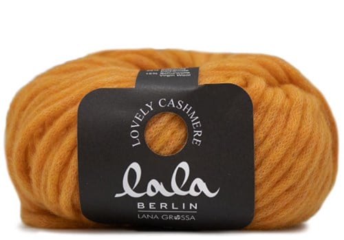 Lana Grossa Lala Berlin Lovely Cashmere 001 Yolk Yellow