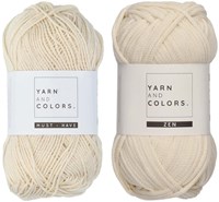 Yarn and Colors Lots of Dots Wrap Crochet Kit 1 Cream-2