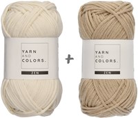 Yarn and Colors Basic Blanket Crochet Kit 009 Limestone-2