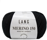 Lang Yarns Merino 150 004 Black