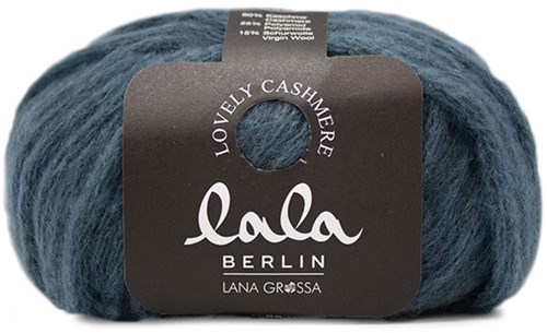 Lana Grossa Lala Berlin Lovely Cashmere 004 Jeans Blue