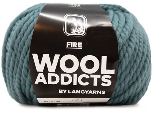 Wooladdicts Be Golden Sweater Knit Kit 2 L Atlantic