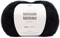 Rico Fashion Mohair Merino Chunky 008 Black