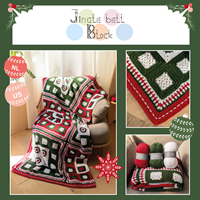 Haakplein Haakpakket CAL Kerst 2024 Jingle Bell Block 014.255