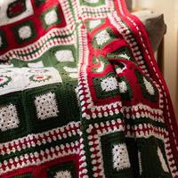 Haakplein Haakpakket CAL Kerst 2024 Jingle Bell Block 014.255