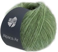 Lana Grossa Alpaca Air 014 Grey Green