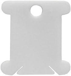 Restyle plastic wrapping cards 37x40mm, card of 100 pieces