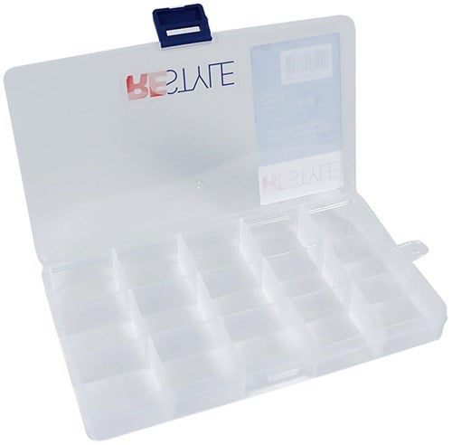 Restyle Storage box 17.3 x 10 x 2cm with 15 compartments-2