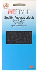 Restyle Quick Fix Repair Cloth Jeans 11 cm x 36 cm Iron-On
