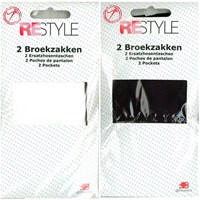 Restyle Trouser Pockets Iron-In (2 pieces)