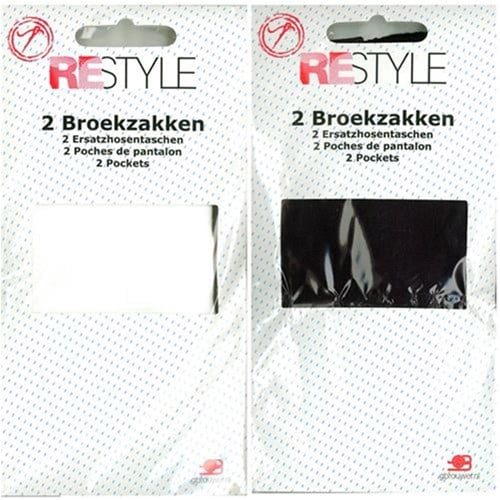 Restyle Trouser Pockets Iron-In (2 pieces)