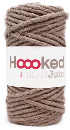 Hoooked Natural Jute 01 Cinnamon Taupe