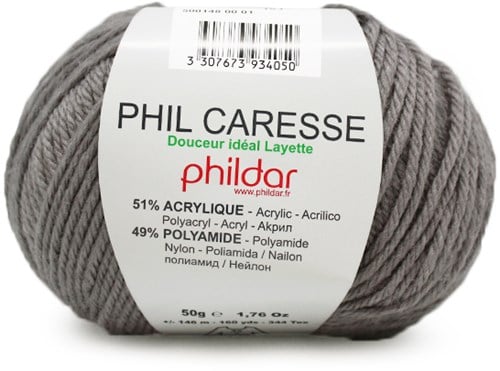 Phildar Phil Caresse 1447 Acier