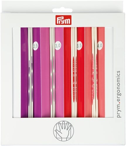 Prym Ergonomics Double Point Knitting Needle Set 20 cm 2.50 - 4.00 mm