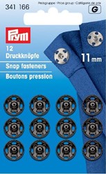 Prym Snap Fasteners black 11mm