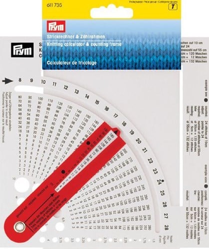 Prym Knitting Calculator