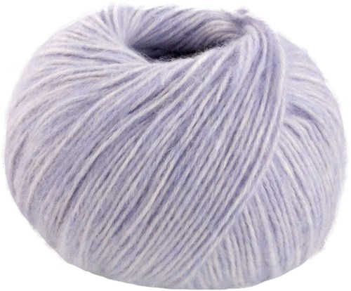 Lana Grossa Natural Alpaca Pelo 023 Soft Lilac Melange
