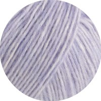 Lana Grossa Natural Alpaca Pelo 023 Soft Lilac Melange-2