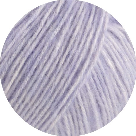 Lana Grossa Natural Alpaca Pelo 023 Soft Lilac Melange-2
