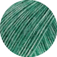 Lana Grossa Natural Alpaca Pelo 025 Petrol Melange-2